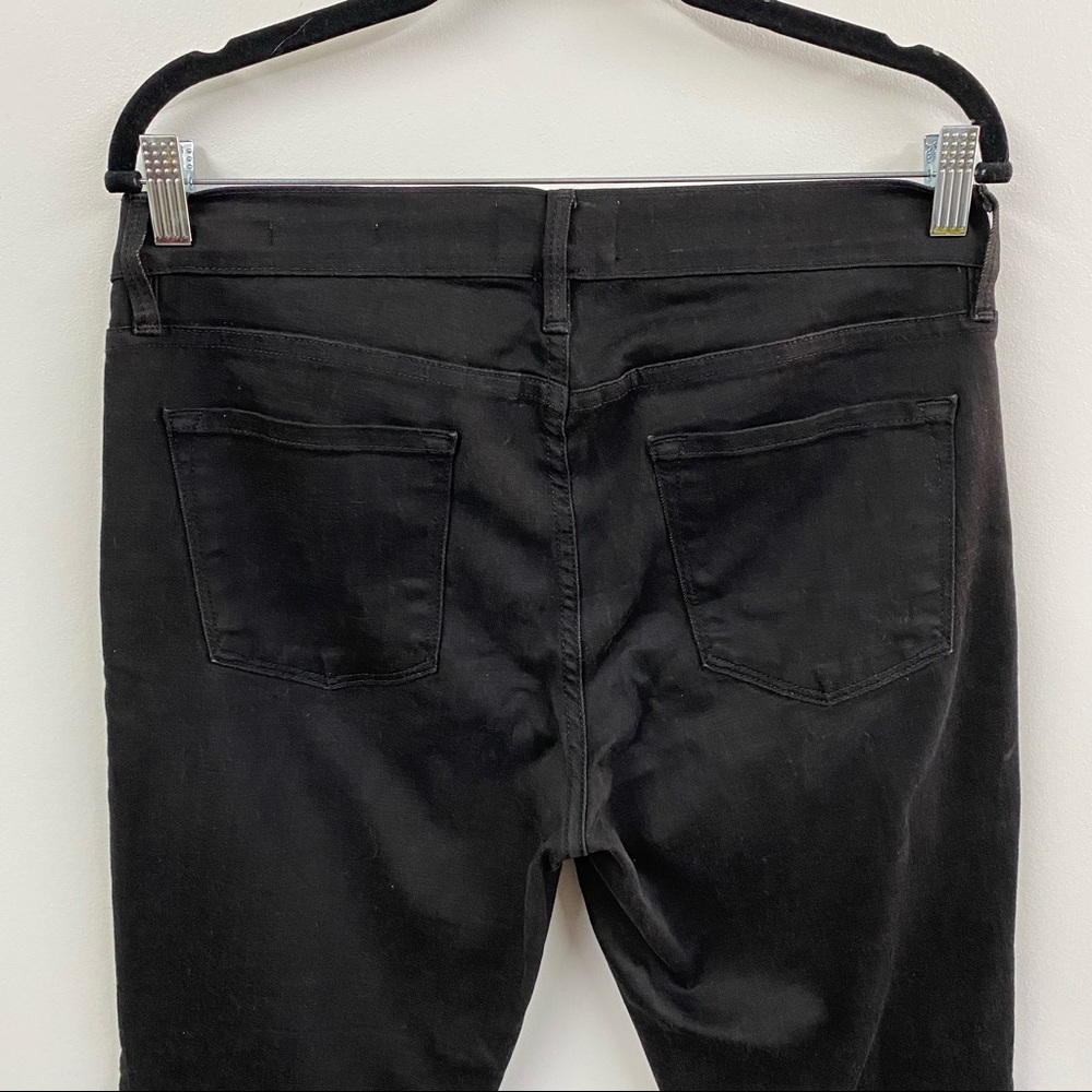 Frame Denim Black Skinny Jeans - Picture 10 of 13